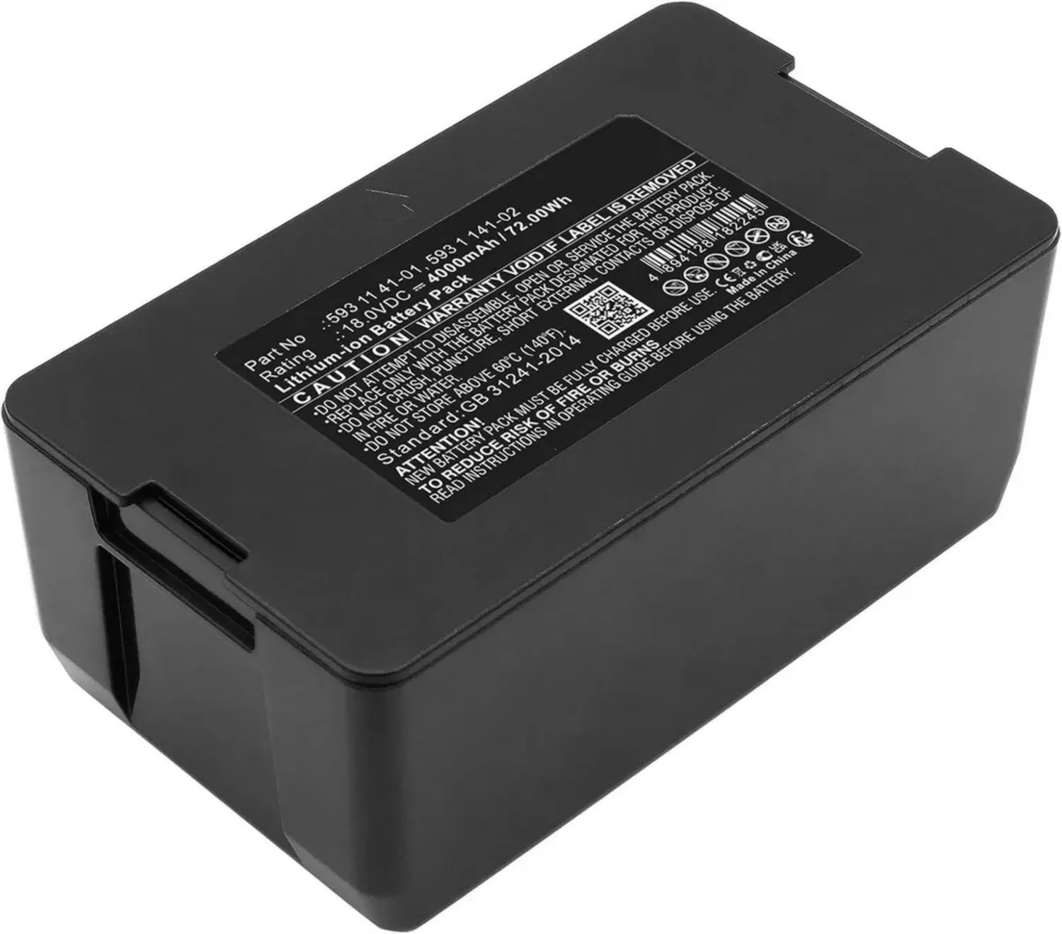 Hochleistungsakku für Husqvarna Automower 430X/450X/550 - 4000mAh, 18V