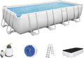 Bestway - Rechteckiger Rahmenpool 549 x 274 x 122 cm mit Sandfilter