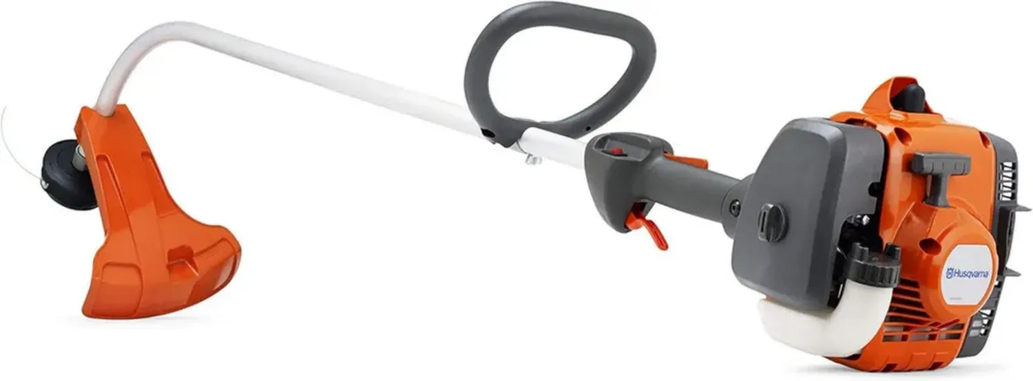 Husqvarna 122C Benzin-Freischneider mit gebogenem Schaft, 21,7cc Zweitaktmotor