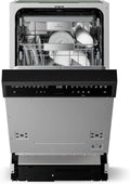 Klarstein Velaire Geschirrspüler 45 cm - Effizient, AquaStop, Kindersicherung, Leise 42 dB, Energieklasse B