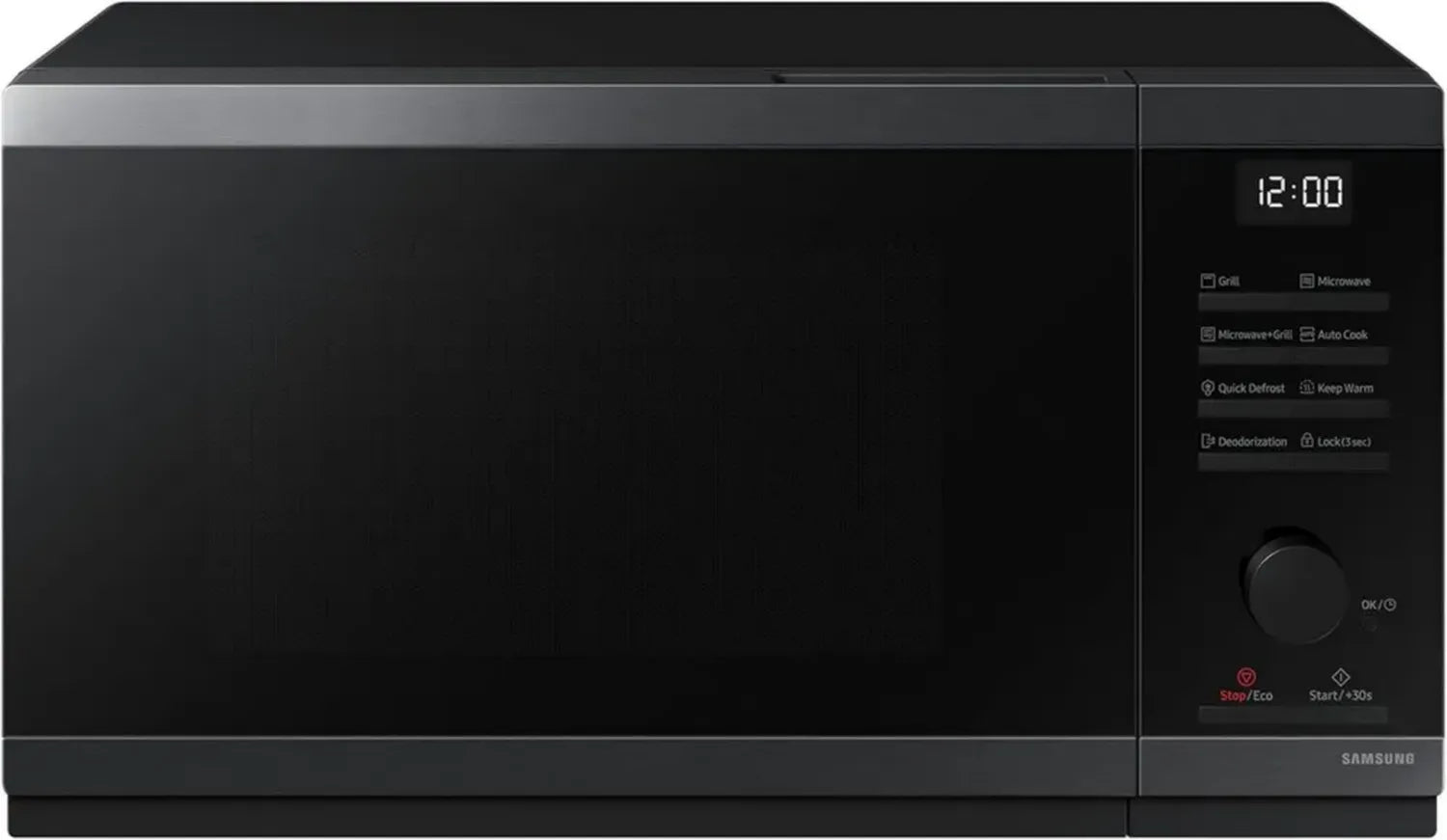 Samsung Mikrowelle mit Grillfunktion, 23 l, 800 W, Schwarz