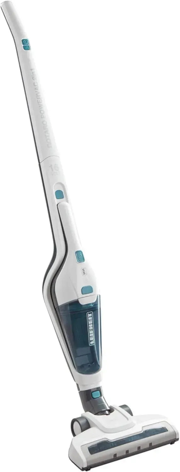 Leifheit 2in1 Akku-Staubsauger Rotaro PowerVac 16V, kabellos, beutellos, leistungsstark mit Zyklon-Technologie und 35 Min. Laufzeit